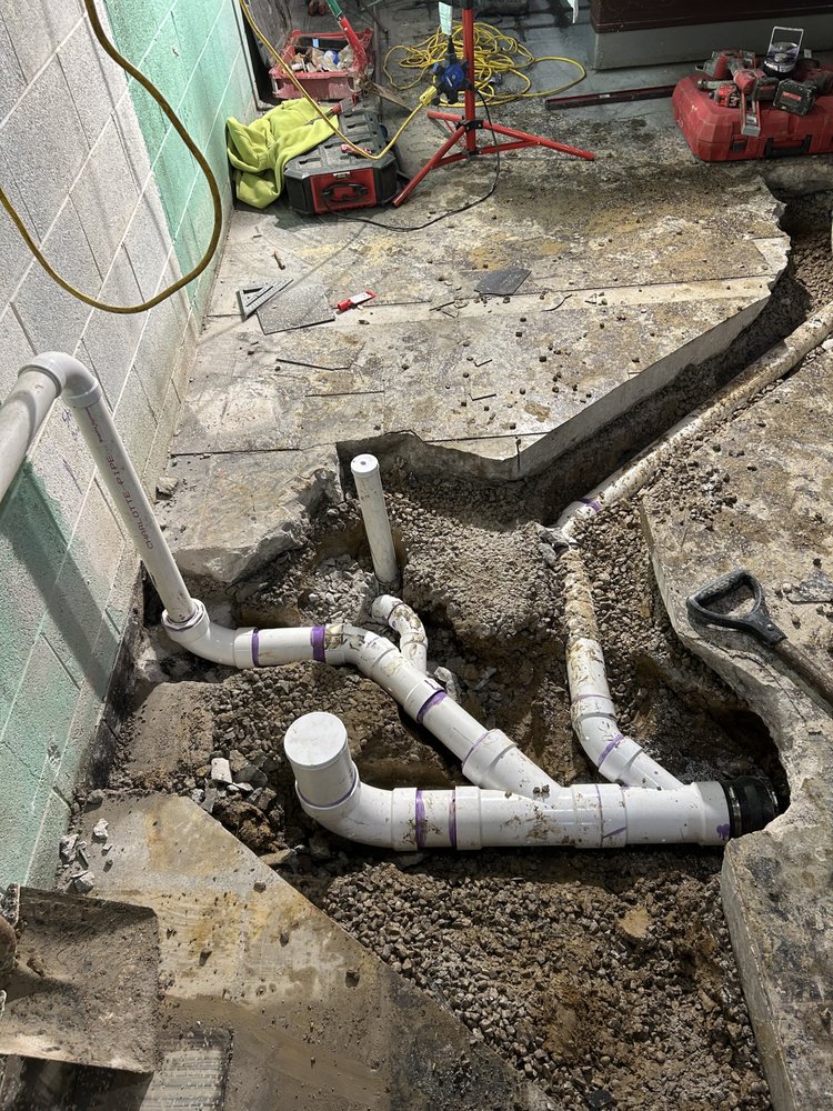 Basement bathroom plumbing installation near Attica, OH Basement bathroom plumbing installation near Attica, OH