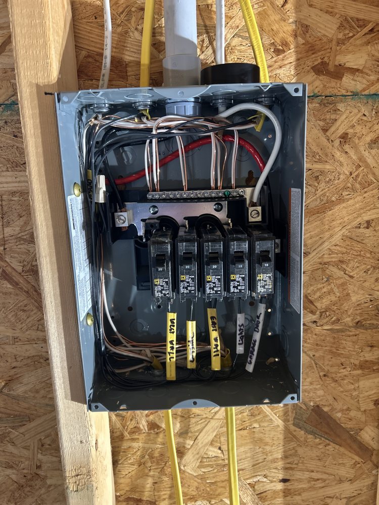 Garage electrical panel add-on by electrician in Attica, OH Garage electrical panel add-on by electrician in Attica, OH