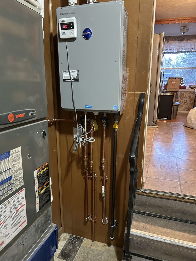 Water heater install by Austin's Home Services in Seneca County Water heater install by Austin's Home Services in Seneca County